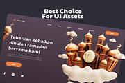 Ramadan 3D Icons, an Object 3D Model by Creative Perspective (Thumbnail 4 of 8)