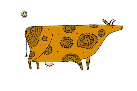 Stylish Ethnic Vector Illustration