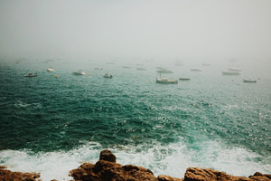 Mist in Tossa de Mar