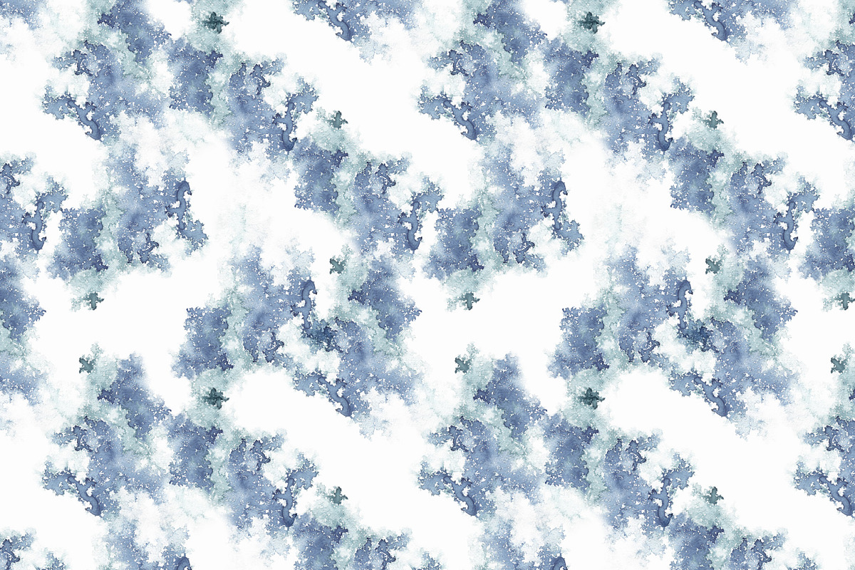 White and blue sea patterns, a Pattern Graphic by ramika (Photo 7 of 8)