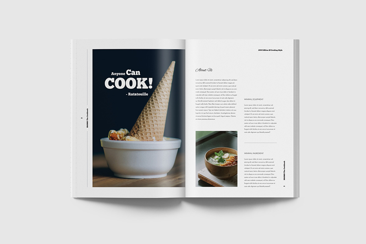 Recipe Book / Cookbook, a Brochure Template by MA-KING_ART (Photo 3 of 9)