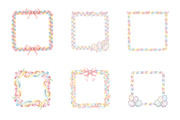 Watercolor Easter Frame Clipart, an Illustration by GatewayDesign (Thumbnail 3 of 3)