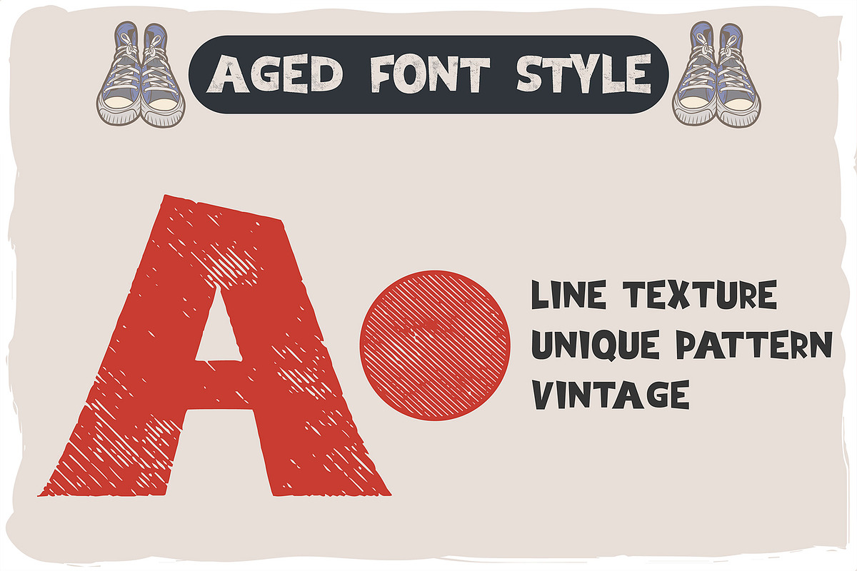 Pencil Box font 6 t-shirt designs, a Font by Heather_insane (Photo 4 of 7)