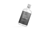Floating Glass Bottle Mockup PSD, a Product Mockup by graphypix (Thumbnail 3 of 4)