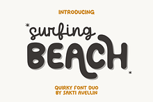 Surfing Beach Duo