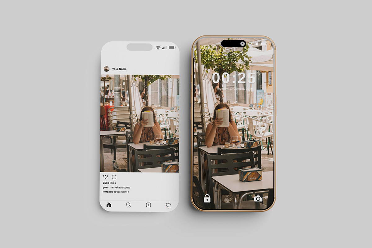 iPhone Screen Mockup, an iPhone Mockup by Design Source_ (Photo 4 of 5)