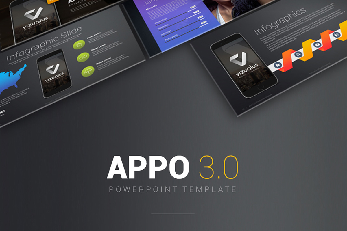 APPO 3.0 Powerpoint Template, a Presentation Template by Vizualus (Photo 1 of 3)