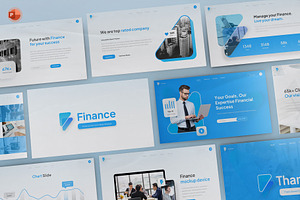 Financial and Consulting PowerPoint, a Presentation Template by Pixslides