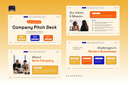 Serie Consulting Company Pitch Deck, a Presentation Template by Claymoon Lab (Thumbnail 4 of 9)