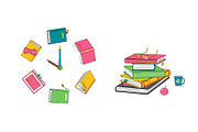 Books & Reading - Elements, Stickers, an Object Illustration by Verachana Dreams (Thumbnail 6 of 11)