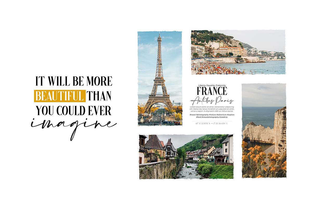 Travel Instagram Puzzle, a Social Media Template by illycreative (Photo 8 of 8)