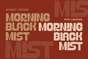 Midnight Mirage - Rough Display, a Script Font by Alpaprana (Thumbnail 2 of 10)