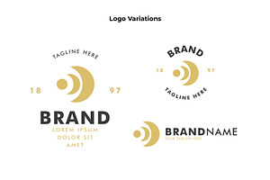 Moon Logo Icon Design Vector