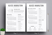 Resume/CV Template, a Resume Template by A1RESUME (Thumbnail 3 of 6)