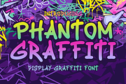 Phantom Graffiti - Graffiti Font, a Font by PutraCetol Studio (Thumbnail 1 of 5)