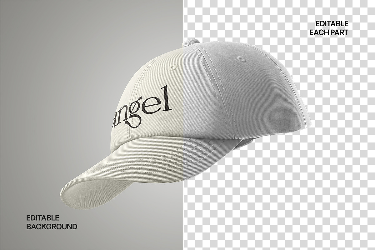 Dad Hat Mockup for Apparel Branding, a Hat Mockup by RamStudio2 (Photo 10 of 15)