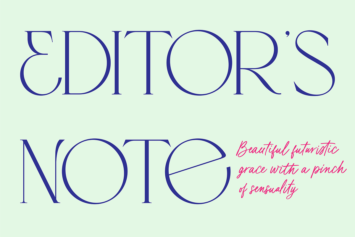 Karme // Modern Font Duo, a Serif Font by PeachCreme (Photo 5 of 13)