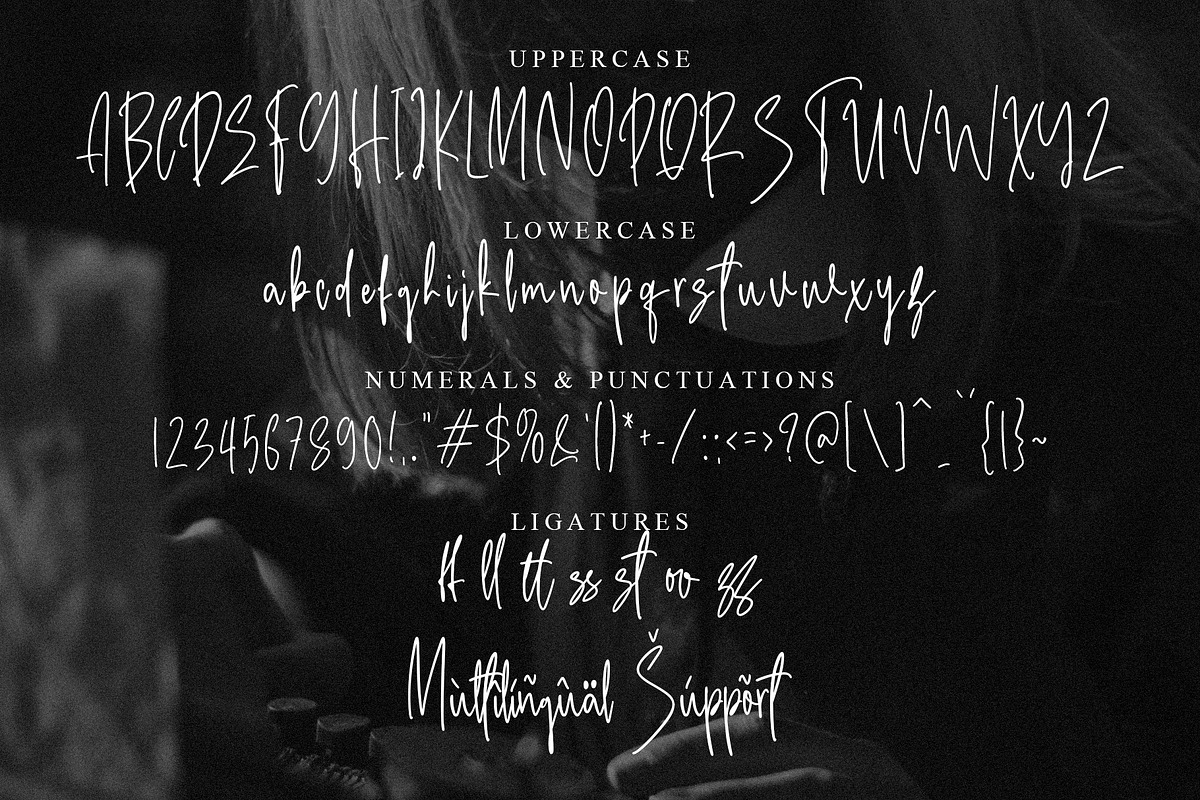Brillanty Signature Font, a Handwritten Font by Multype Studio (Photo 9 of 9)