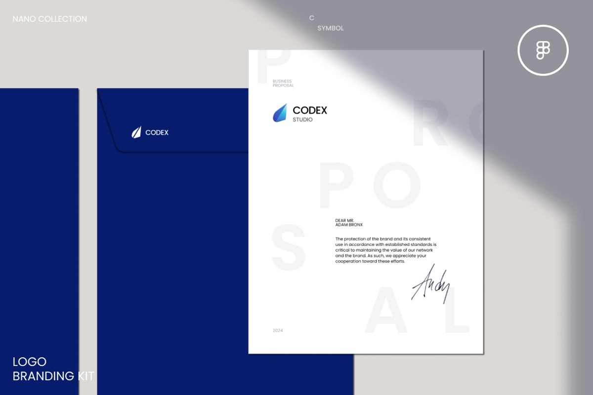 NANO Logo Branding Kit, a Branding & Logo Template by Presentations Studio (Photo 4 of 8)