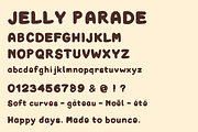 Jelly Parade Organic Bubble Display, a Sans Serif Font by Colorsfav (Thumbnail 11 of 11)