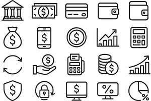 Financial management vector, a Finance Illustration by ZinetroN