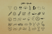 Tattoo Doodle Procreate Stamps, a Brush Add-On by Pixel Picasso Studio (Thumbnail 3 of 9)