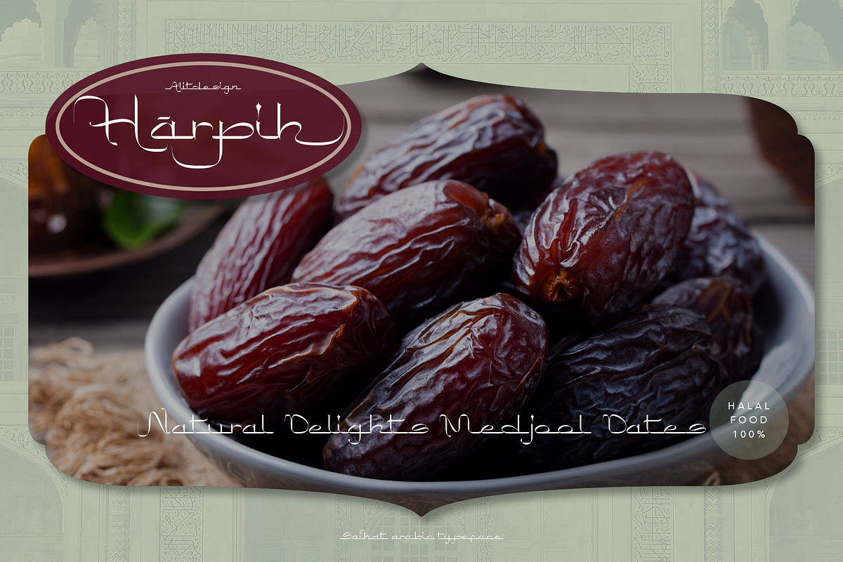 Saihat Arabic Typeface, a Script Font by alit design (Photo 13 of 15)