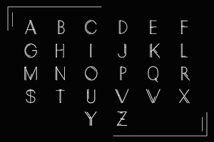 Trump font.