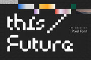 Pigxel - Modern Pixel Typeface, a Serif Font by delipensil (Thumbnail 7 of 9)