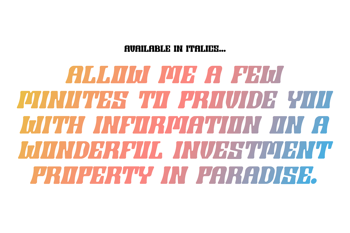 Juicebar Display Font, a Font by Holt510 (Photo 5 of 10)