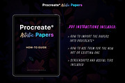 Procreate Artistic Digital Papers, a Texture Graphic by Frisk Shop (Thumbnail 11 of 11)