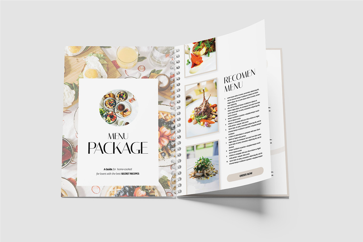 Aesthetic Modern Cook Book Template, a Magazine Template by TMint Play (Photo 7 of 10)