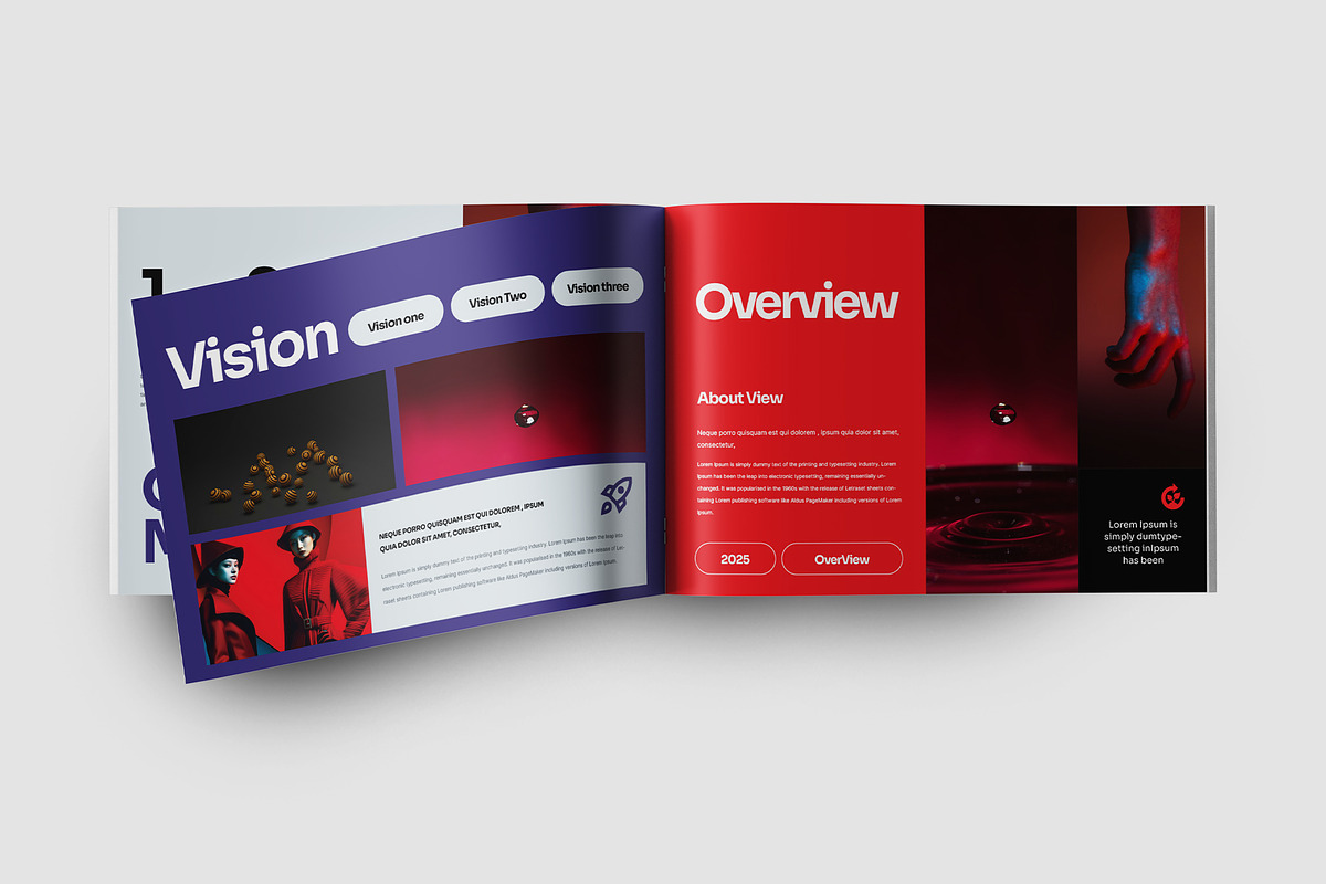 A4 Modern Brand Strategy Template, a Branding & Logo Template by TMint Play (Photo 5 of 7)