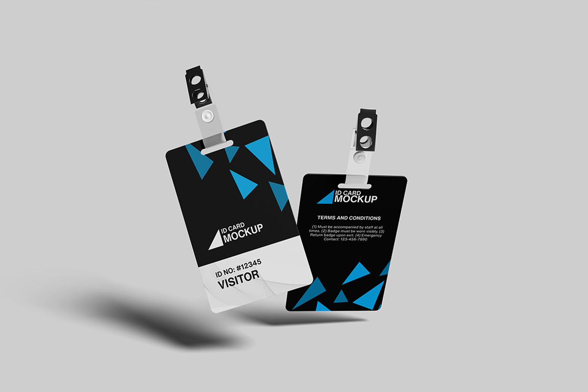 Id Card Mockup, a Graphic by seulangagraphic (Photo 5 of 5)