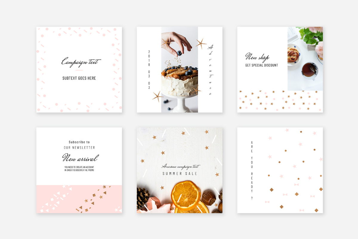 Celebration Instagram Pack, a Social Media Template by Swiss_cube (Photo 3 of 6)