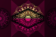 Mandala Ornamental Geometry Bundle, a Background Graphic by NJ Himel (Thumbnail 53 of 92)