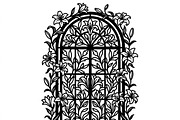 50 Floral French Window Ornament, a Decorative Illustration by Amazin_art (Thumbnail 16 of 35)