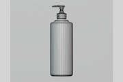 Lotion bottle 3d model, an Object 3D Model by fahad121 (Thumbnail 5 of 6)