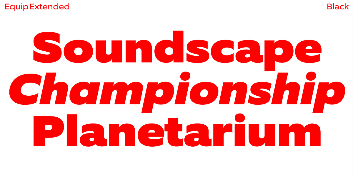EquipExtended, a Sans Serif Font by Hoftype (Photo 5 of 15)