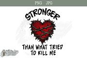 Gothic Heart Thorns stronger quote, an Object Illustration by Willow Paige Farms (Thumbnail 1 of 5)