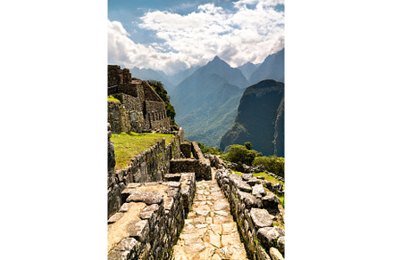 Machu Picchu Inca ruins in Peru, an Architecture Photo by Leonid Andronov