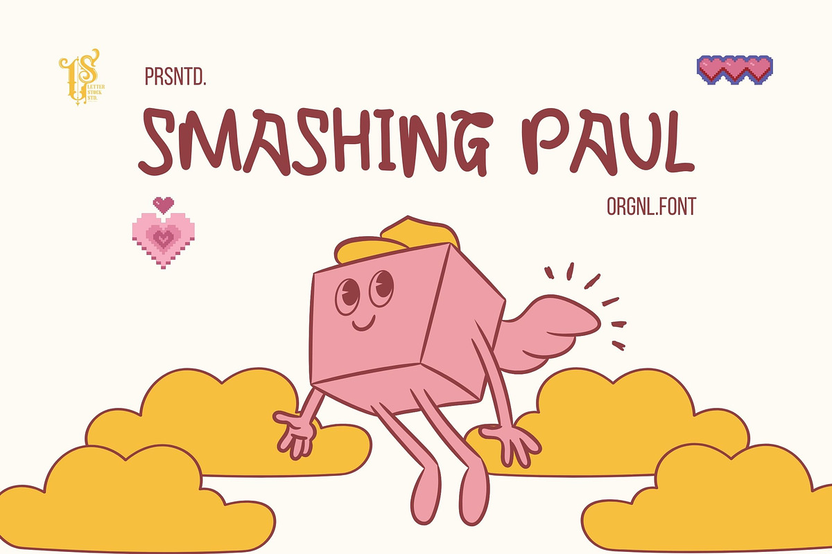 Smashing Paul, a Handwritten Font by LetterStock (Photo 1 of 6)