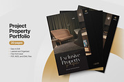 Project Property Portfolio Template, a Brochure Template by TMint Play (Thumbnail 1 of 8)