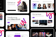 Artica // Digital Agency Website, an UI Kit Template by EGO Creative Innovations (Thumbnail 6 of 6)