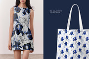 Iris Floral Seamless Patterns PSD, a Pattern Graphic by Julia M. Watercolor (Thumbnail 14 of 15)