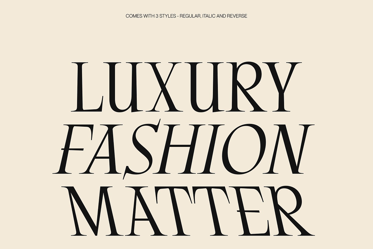 CS Garens – Modern Serif Font, a Serif Font by Craft Supply Co. (Photo 2 of 8)