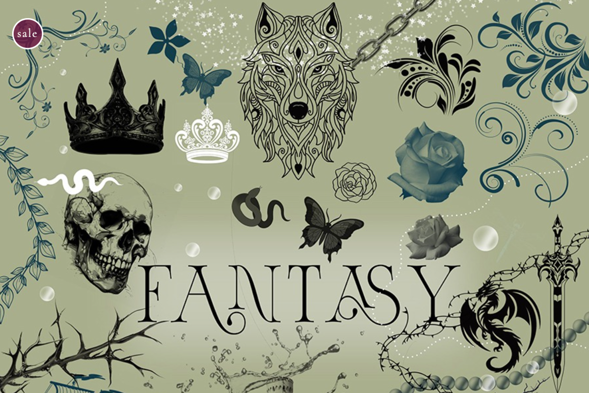Procreate Fantasy Brushes & Stamps, a Brushes & More by Papaya (Photo 10 of 10)
