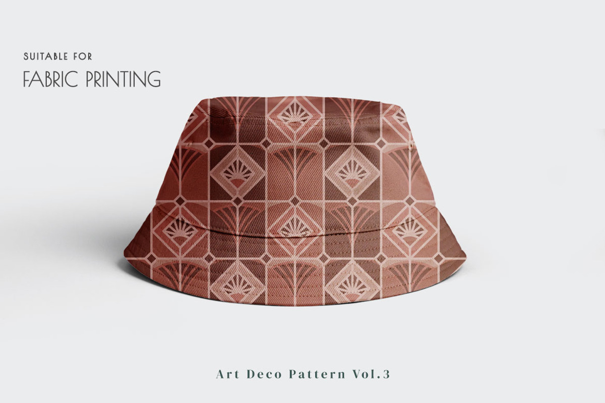 Art Deco Pattern, a Pattern Graphic by Bewalrus Studio (Photo 4 of 9)