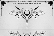 Premium Ornamental Tattoo Stencils, a Brush Add-On by ProcreateInk (Thumbnail 4 of 7)