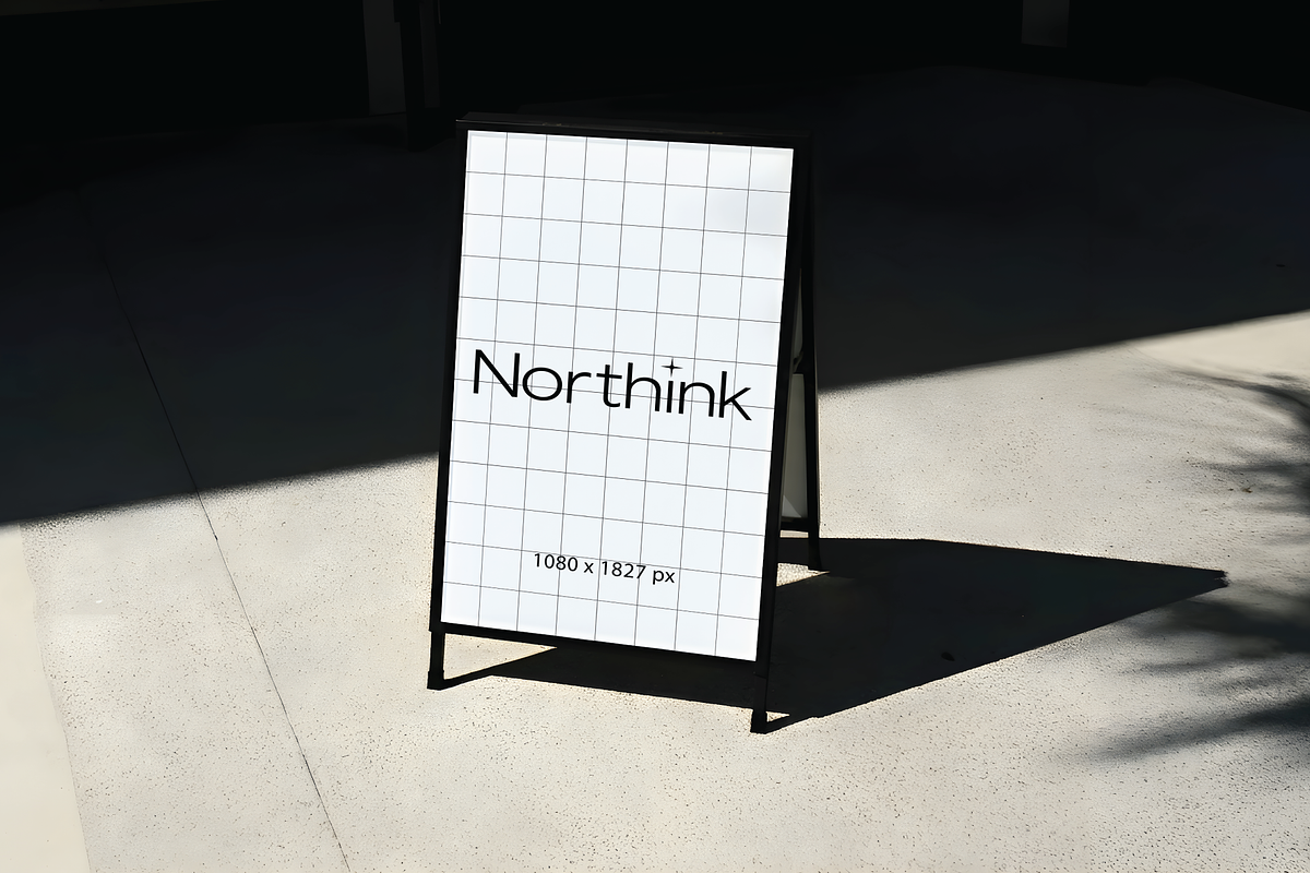Outdoor Sign Mockup, a Mockup by Northink (Photo 3 of 3)